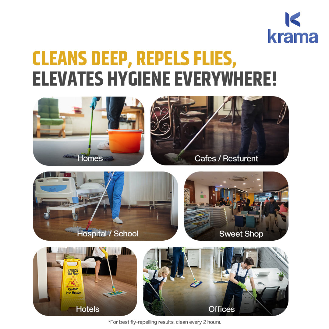 Anti-Flies 2In1 Floor Cleaner