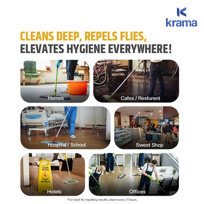 Anti-Flies 2In1 Floor Cleaner