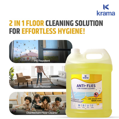 Anti-Flies 2In1 Floor Cleaner
