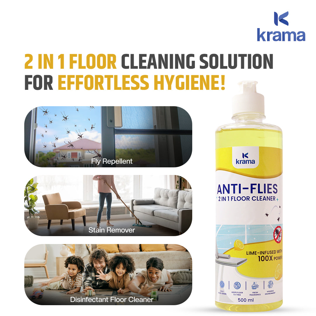 Anti-Flies 2In1 Floor Cleaner