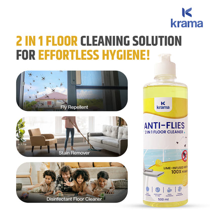 Anti-Flies 2In1 Floor Cleaner