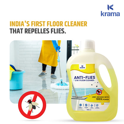 Anti-Flies 2In1 Floor Cleaner