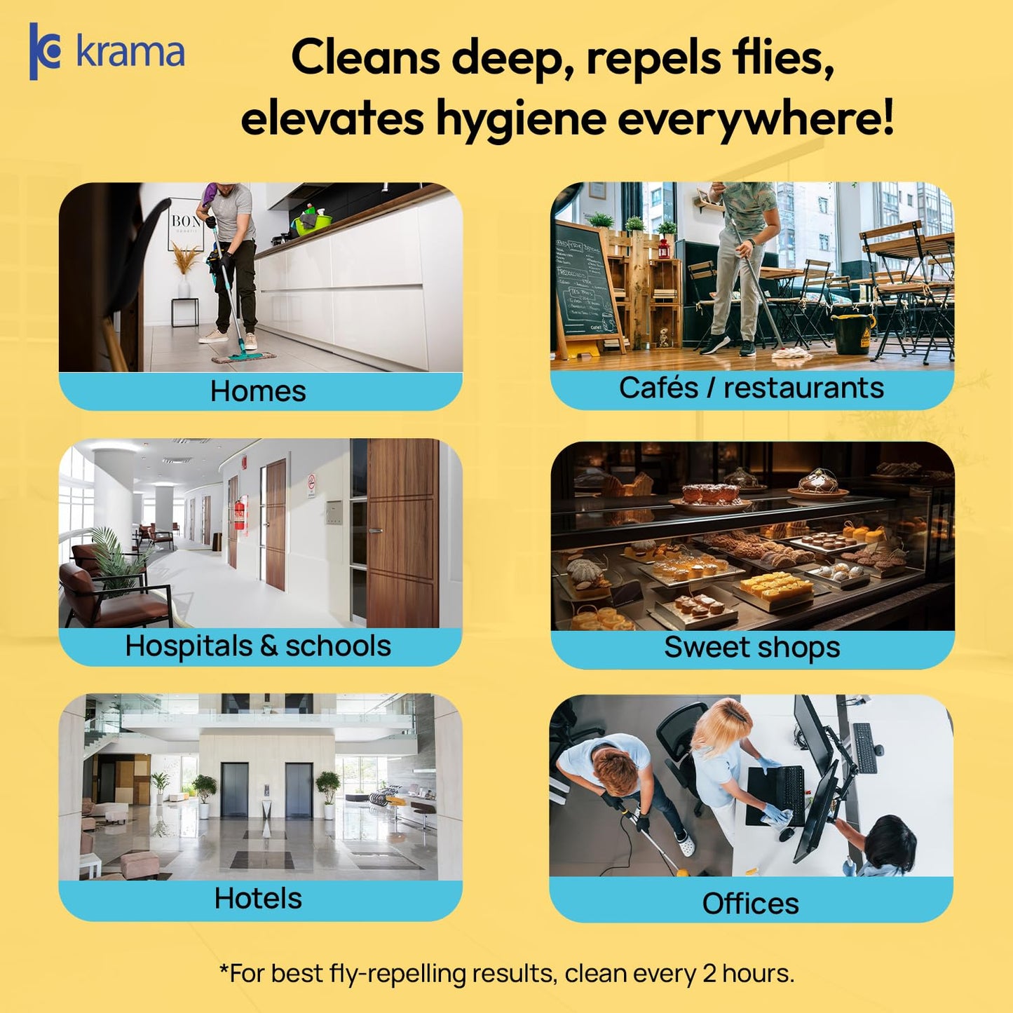 Anti-Flies 2In1 Floor Cleaner