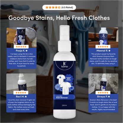 Laundry 1 LTR  + Laundry instant stain remover (200ml)