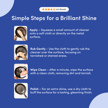 Dishwash liquid 500ml + All metal cleaner 200ml