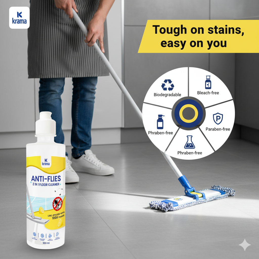 Anti-Flies 2In1 Floor Cleaner