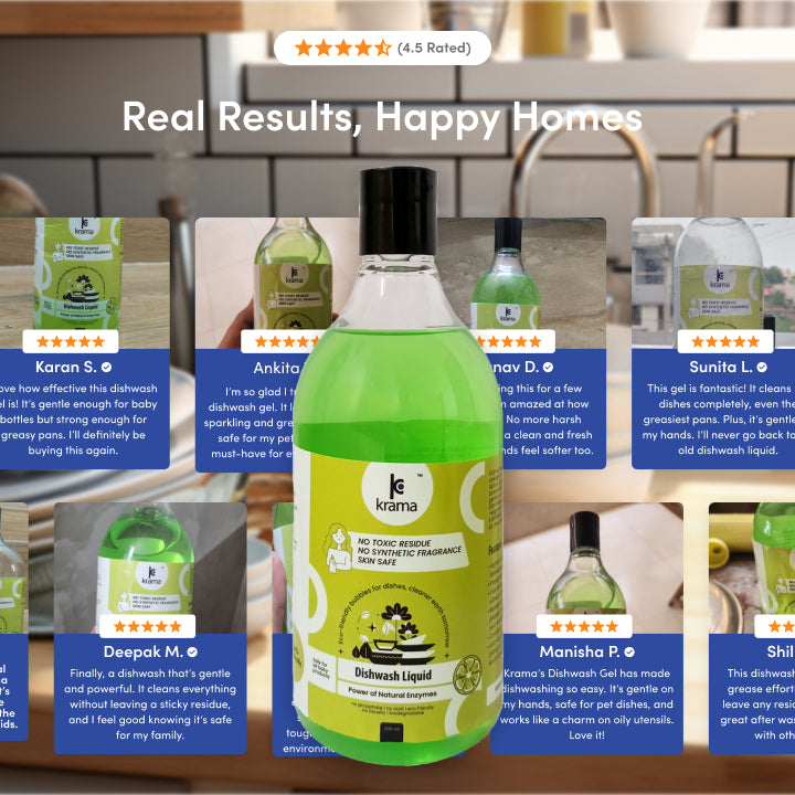 Kitchen combo - ( Dishwash liquid 500ml + Stain remover 1 ltr + Kitchen cleaner 300ml)