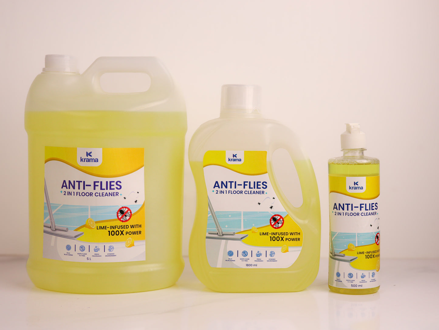 Anti-Flies 2In1 Floor Cleaner